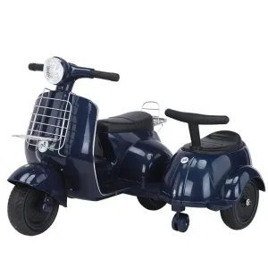 Children's Electric Motorcycles Baby Sit Rechargeable Remote Control Toys With Two Seats