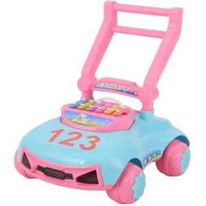 Hot Item Music Trolley Toy Baby Plastic Walker for Baby Learning