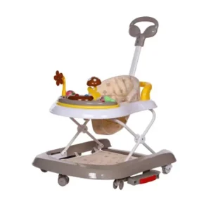 Musical Baby Walker For 6-18 Months Babies With Anti-Roll Over Device And Handle Bar