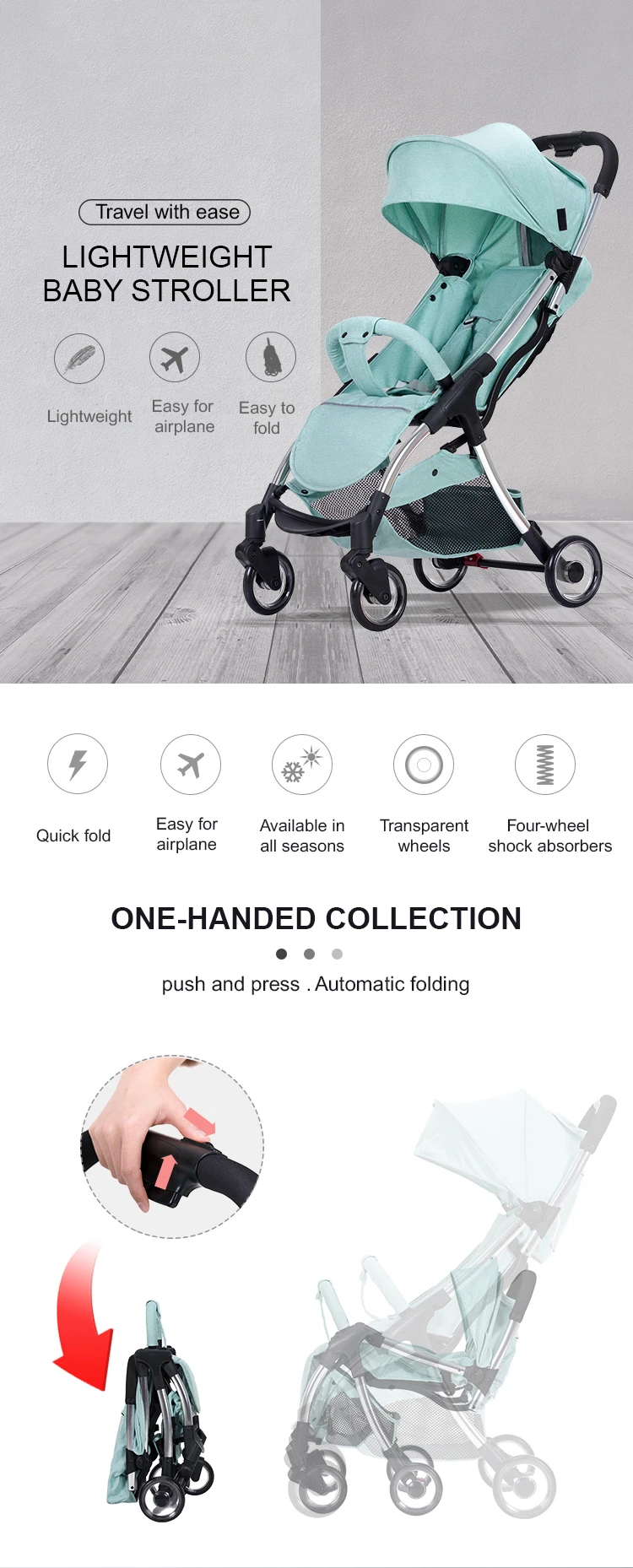 LUMOTOYS Baby Stroller Item LFR-108 Description Part 1
