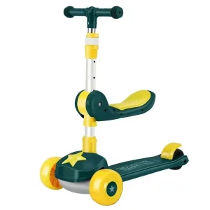 New Coming Baby Kids Kick scooter 3 in 1 3 Wheel With seat Lovely Baby Toys